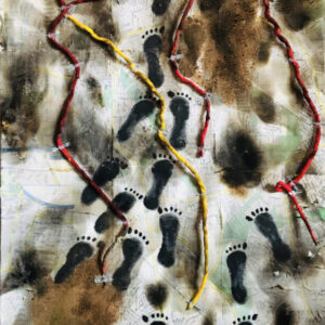 Traces in Transit Series 1 (Footsteps of Memory)