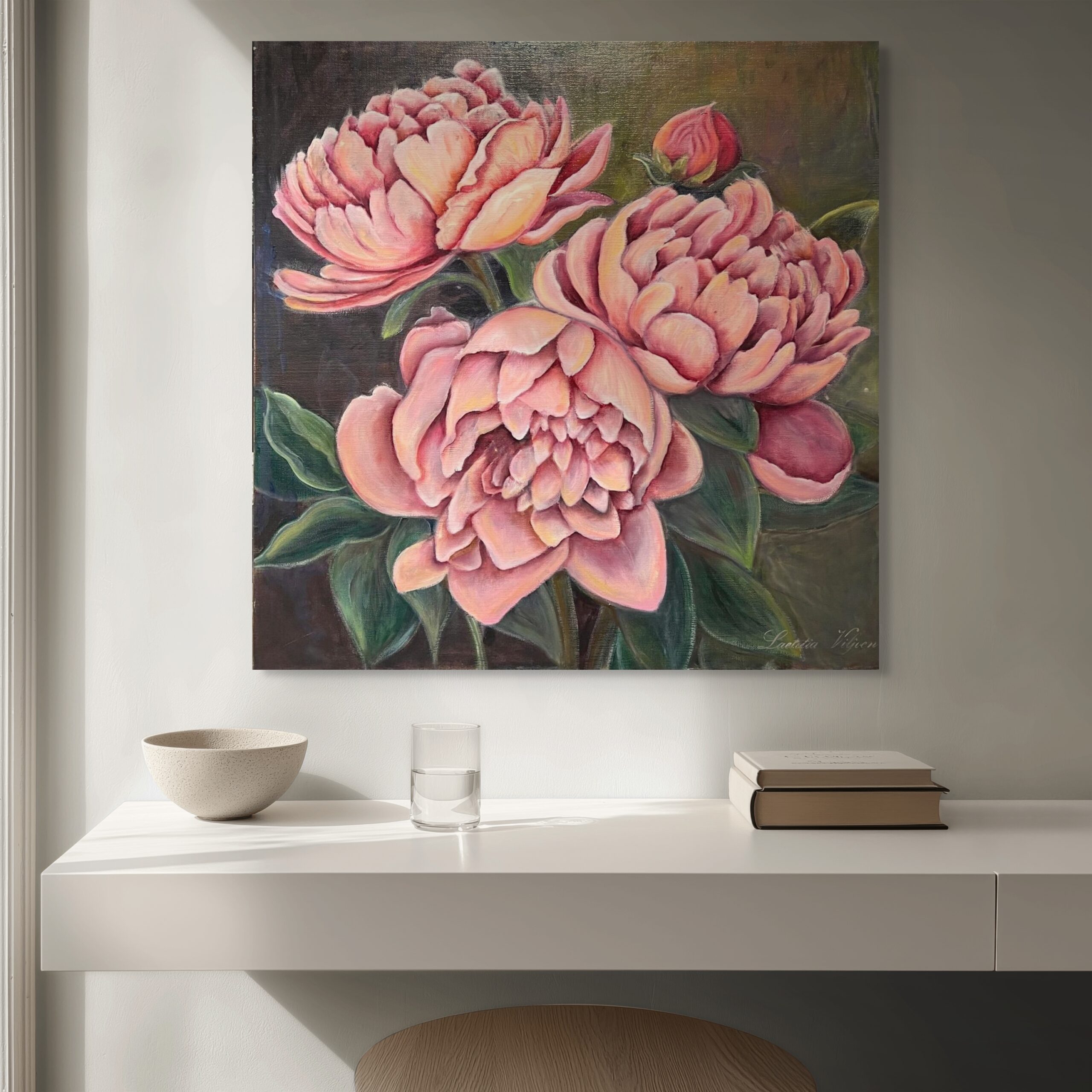 Pink Peonies 2 Pink peonies-MU02